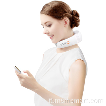 Massaggiatore per terapia del collo a impulsi con cuscinetti per elettrodi